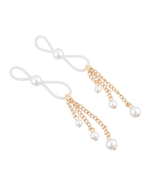 Sex &amp; Mischief Sex &amp; Mischief Pearl Nipple Ties - Image 3