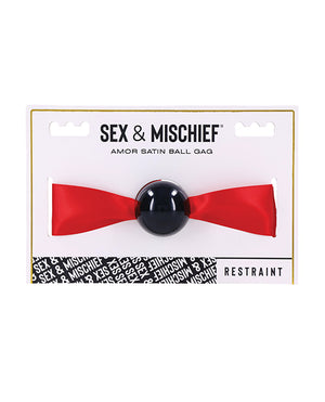 Sex &amp; Mischief Amor Sex &amp; Mischief Amor Satin Ball Gag - Image 2