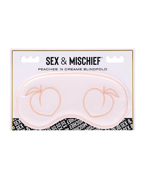 Sex &amp; Mischief Sex &amp; Mischief Peaches 'n CreaMe Blindfold