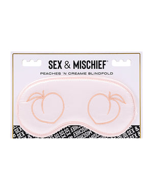 Sex &amp; Mischief Sex &amp; Mischief Peaches 'n CreaMe Blindfold