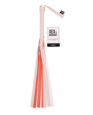 Sex &amp; Mischief Sex &amp; Mischief Peaches 'n CreaMe Stripe Flogger
