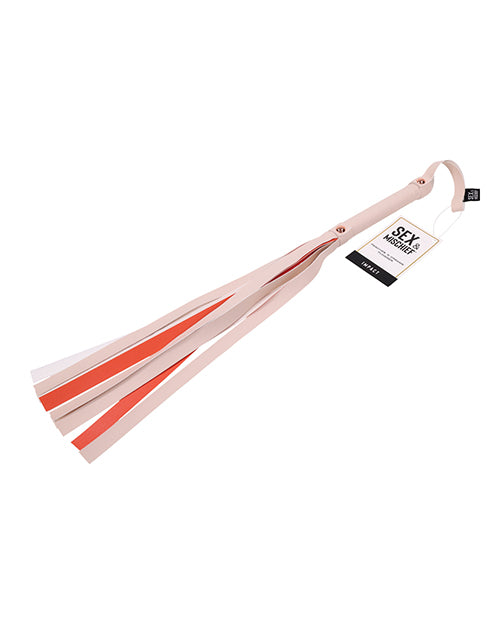Sex &amp; Mischief Sex &amp; Mischief Peaches 'n CreaMe Stripe Flogger - Image 2