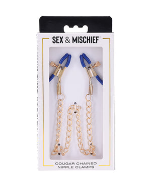 Cougar Cougar Chained Nipple Clamps