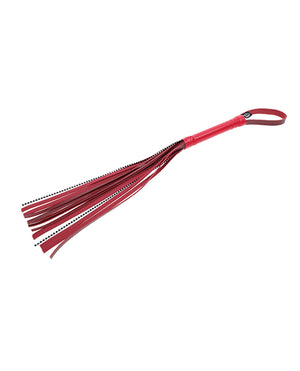 Sex &amp; Mischief Sex &amp; Mischief Ex's &amp; Oh's Crystal Flogger - Red - Image 3