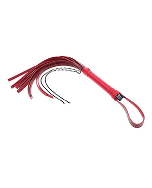 Sex &amp; Mischief Sex &amp; Mischief Ex's &amp; Oh's Crystal Flogger - Red - Image 4