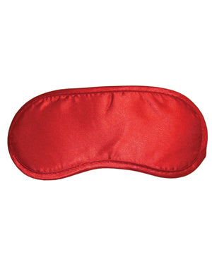 Sex &amp; Mischief Sex &amp; Mischief Satin Blindfold - Red - Image 2