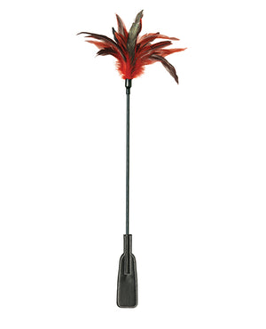 Sex &amp; Mischief Sex &amp; Mischief Feather Slapper - Red/Black Feathers - Image 2