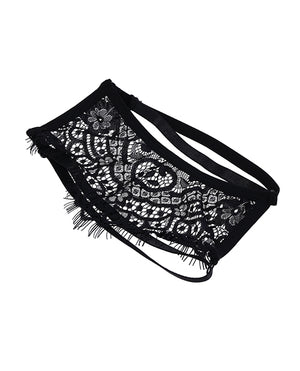 Sex &amp; Mischief Sex &amp; Mischief Veiled Vision Lace Blindfold - Image 3