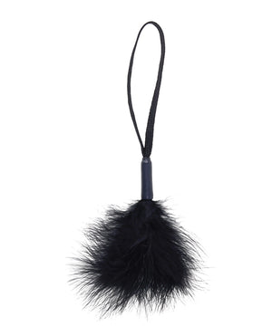 Sex &amp; Mischief Sex &amp; Mischief Peaches 'n CreaMe Wrist Feather Tickler - Black