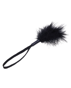 Sex &amp; Mischief Sex &amp; Mischief Peaches 'n CreaMe Wrist Feather Tickler - Black - Image 3