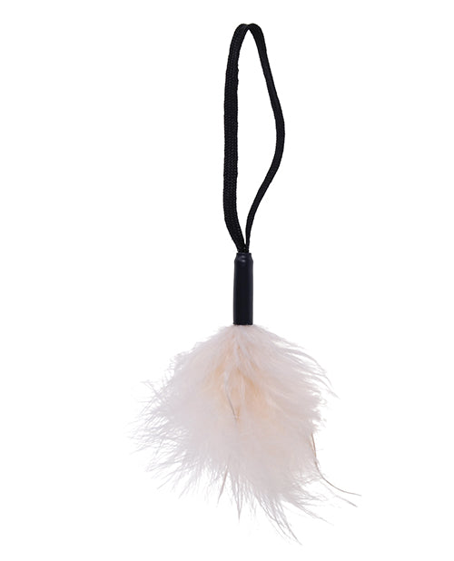 Sex &amp; Mischief Sex &amp; Mischief Peaches 'n CreaMe Wrist Feather Tickler - CreaMe