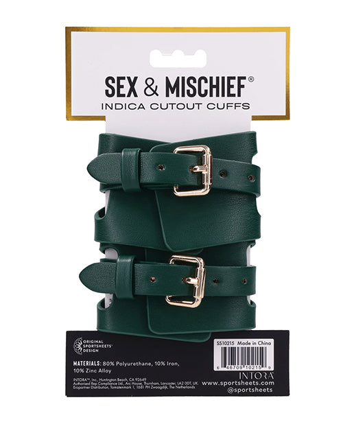 Sex &amp; Mischief Sex &amp; Mischief Indica Cutout Cuffs