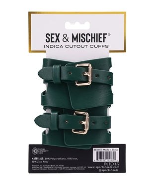 Sex &amp; Mischief Sex &amp; Mischief Indica Cutout Cuffs
