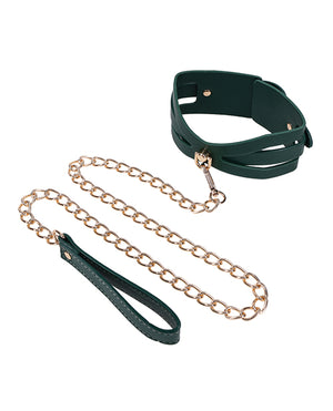 Sex &amp; Mischief Sex &amp; Mischief Indica Cutout Collar &amp; Leash - Image 3