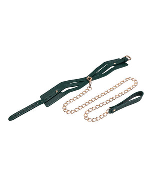 Sex &amp; Mischief Sex &amp; Mischief Indica Cutout Collar &amp; Leash - Image 4