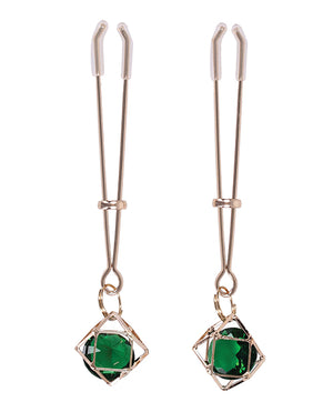 Sex &amp; Mischief Sex &amp; Mischief Indica Crystal Nipple Clips - Image 2