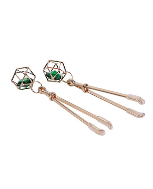 Sex &amp; Mischief Sex &amp; Mischief Indica Crystal Nipple Clips - Image 4
