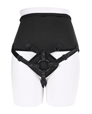 Sportsheets Sportsheets High Waisted Strap-On Corset - Black - Image 4