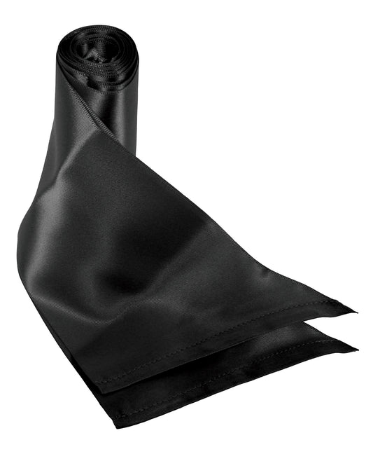 Sex &amp; Mischief Sex &amp; Mischief Silky Sash Restraints - Black - Image 2