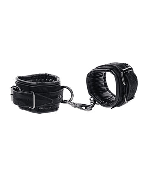 Sportsheets Sportsheets Velvet Noir Handcuffs - Black - Image 3