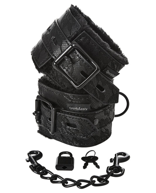 Sincerely Sincerely Lace Fur Lined Handcuffs - Image 2