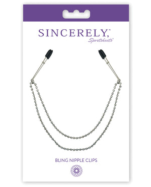 Sincerely Sincerely Bling Nipple Clips