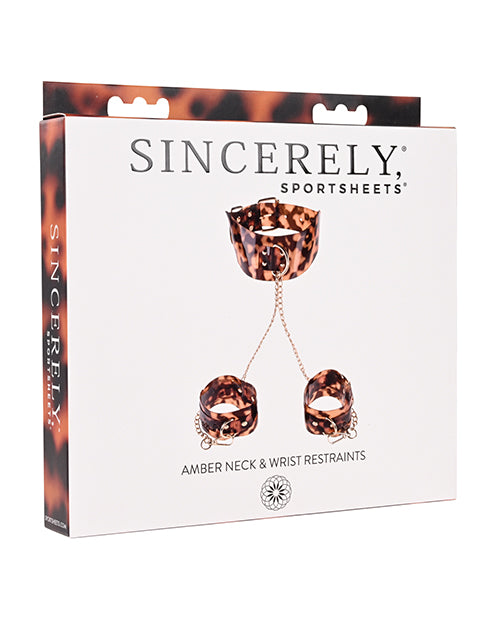 Sincerely Amber Sincerely Amber Neck &amp; Wrist Restraint