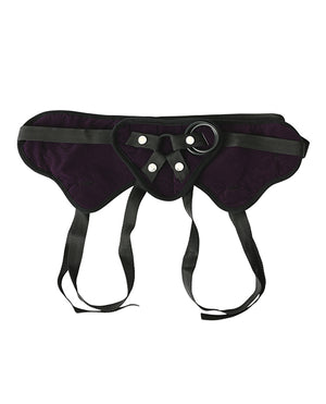 Plus Plus Size Beginners Strap On Harness - Purple - Image 3