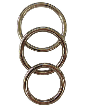 Sportsheets Sportsheets Metal O-Ring - Pack of 3 - Image 2