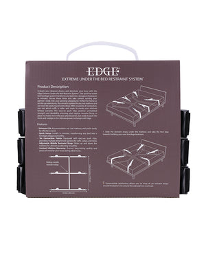 Edge Edge Extreme Under the Bed Restraint System - Black - Image 5
