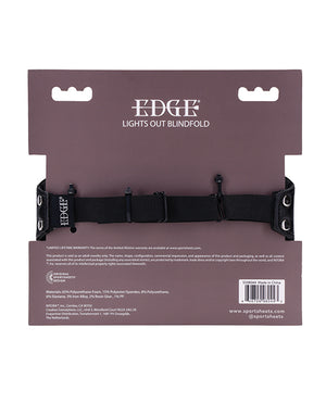 Edge Edge Lights Out Blindfold - Black - Image 5
