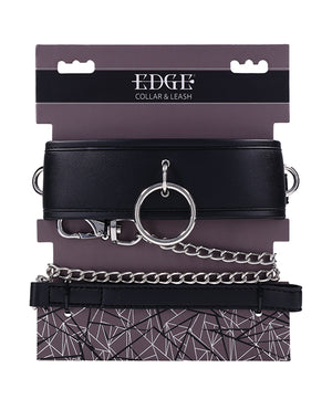 Edge Edge Collar &amp; Leash - Black