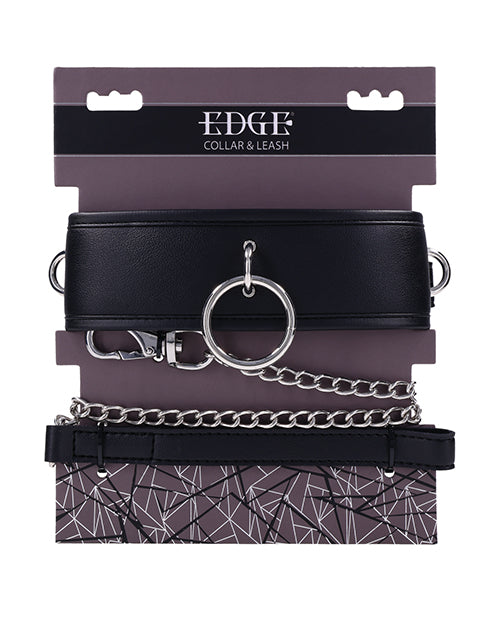 Edge Edge Collar &amp; Leash - Black