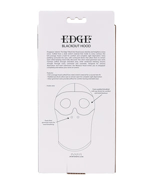 Edge Edge Blackout Hood - Black - Image 3