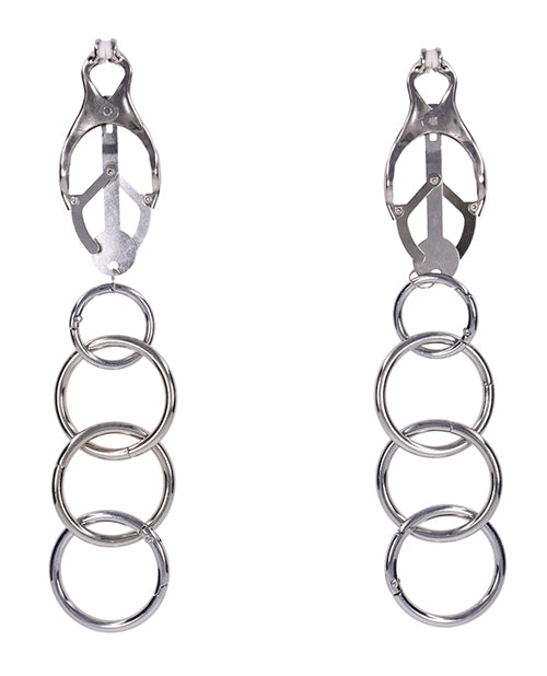 Edge Edge Tuggable Clover Clamps - Silver - Image 2