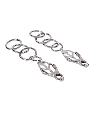 Edge Edge Tuggable Clover Clamps - Silver - Image 3