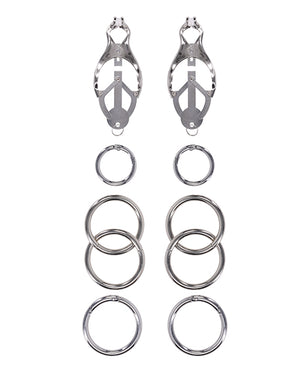 Edge Edge Tuggable Clover Clamps - Silver - Image 5
