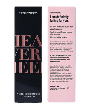 Simply Sexy Simply Sexy Pheromone Perfume - 0.31 oz Head Over Heels - Image 3