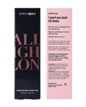 Simply Sexy Pheromone Perfume - 0.31 oz All Night Long - Image 3