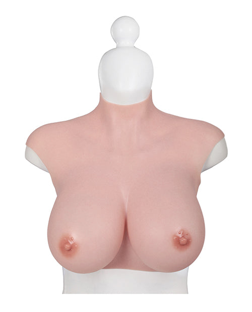XX-Dreamtoys XX-DREAMSTOYS Ultra Realistic H Cup Breast Form Extra Large - Ivory - Image 2