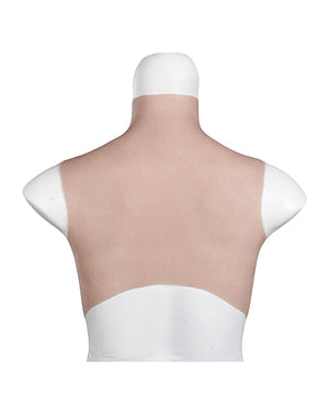 XX-Dreamtoys XX-DREAMSTOYS Ultra Realistic E Cup Breast Form Large - Ivory - Image 5