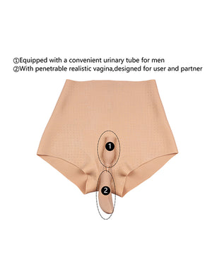 XX-Dreamtoys XX-DREAMSTOYS Ultra Realistic Vagina Form Large - Ivory - Image 5