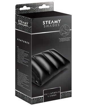 Steamy Shades Steamy Shades Inflatable Wedge - Black