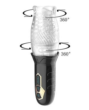 Secwell Cyclone Spinning Blow Job Simulator - Black - Image 5
