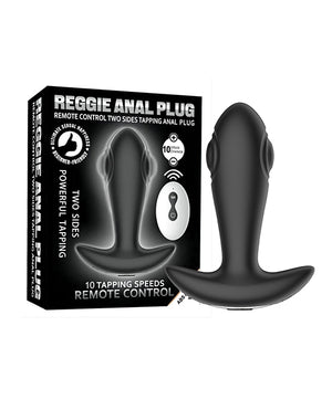 Secwell Reggie Tapping Anal Plug - Black