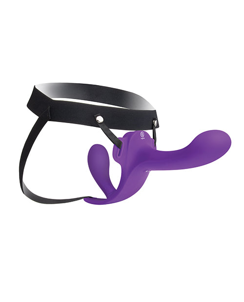 Lock-In Dual-Ended Vibrating Strap-On & Harness Set - Image 2