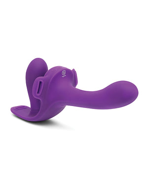 Lock-In Dual-Ended Vibrating Strap-On & Harness Set - Image 3