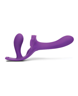 Lock-In Dual-Ended Vibrating Strap-On & Harness Set - Image 4