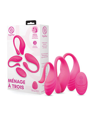 Together Together Menage A Trois Remote Control Orgy Egg Set