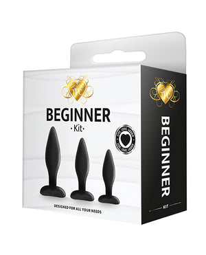 The Pleasure Company Beginner Anal Kit - Black
